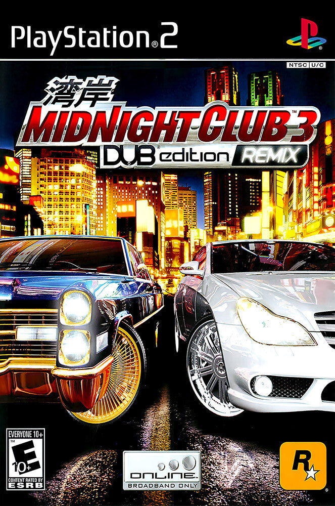 Midnight Club 3 - DUB Edition | 3.3GB | PS2 | HSP | UltraLowS