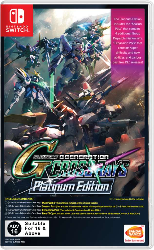 SD Gundam G Generation Cross Rays Platinum Edition | 18.8GB | SWITCHWIN | HighS
