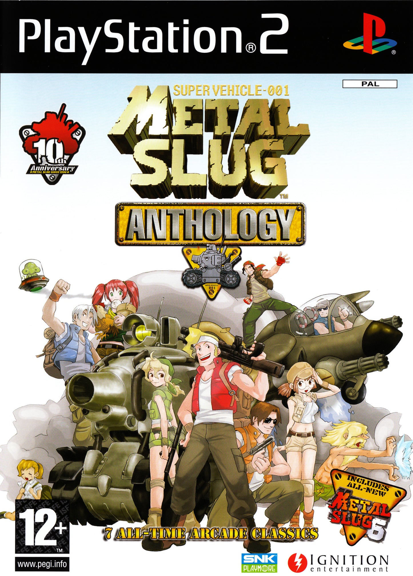 Metal Slug Anthology | 1GB | PS2 | MSP | UltraLowS