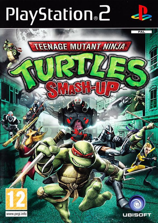 Teenage Mutant Ninja Turtles - Smash-Up | 1.2GB | PS2 | MSP| UltraLowS