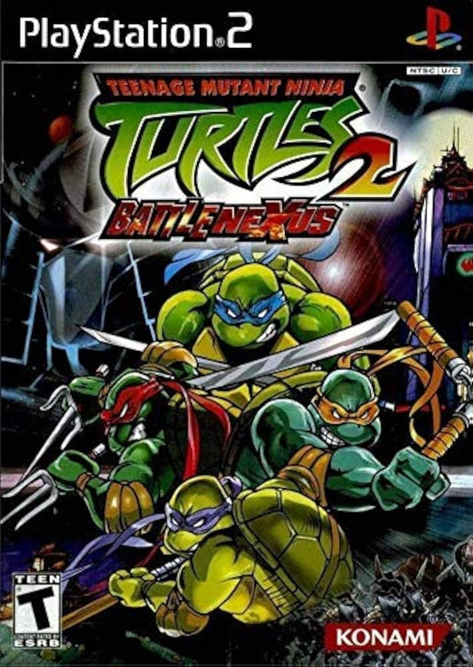 Teenage Mutant Ninja Turtles 2 - Battle Nexus | 2.2GB | PS2 | MSP| UltraLowS