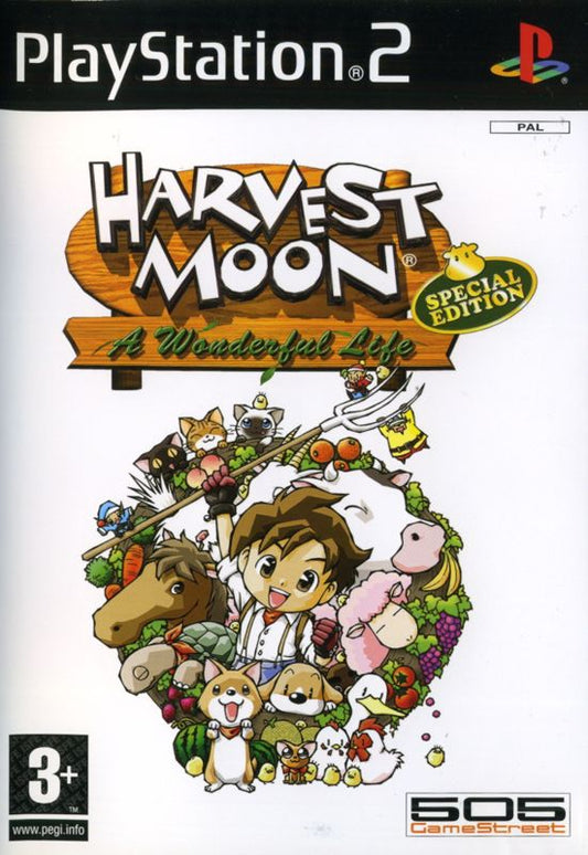 Harvest Moon - A Wonderful Life Special Edition | 1GB | PS2 | MSP | UltraLowS