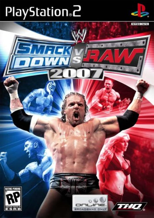 WWE SmackDown vs. Raw 2007 | 4.4GB | PS2 | HSP| MidS