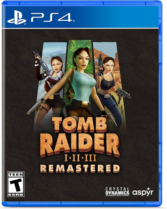 Tomb Raider I–III Remastered Starring Lara Croft | 7GB | PS4