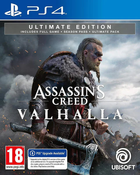 Assassin’s Creed Valhalla Ultimate Edition | 124GB | PS4