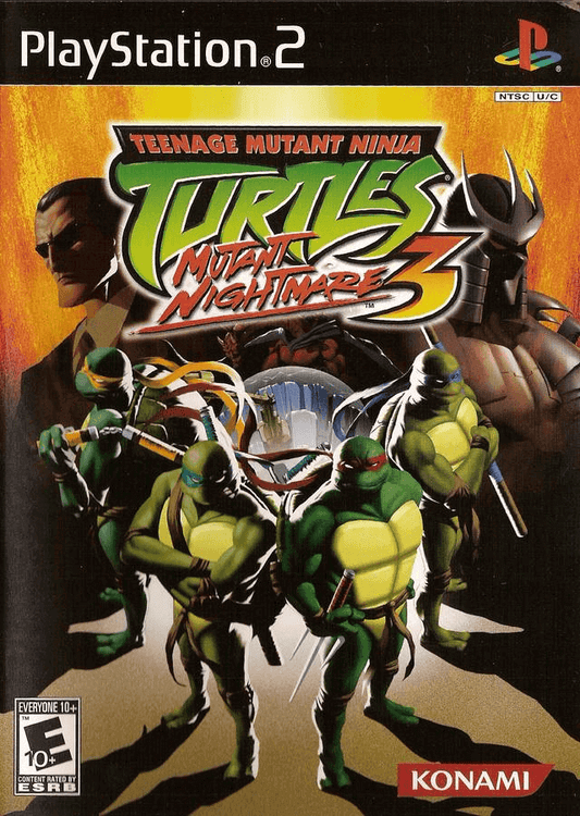 Teenage Mutant Ninja Turtles 3 - Mutant Nightmare | 2.1GB | PS2 | MSP| UltraLowS