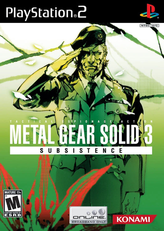 Metal Gear Solid 3 - Subsistence | 3.4GB | PS2 | HSP | MidS