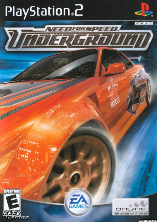 Need for Speed - Underground | 2.1GB | PS2 | MSP | UltraLowS