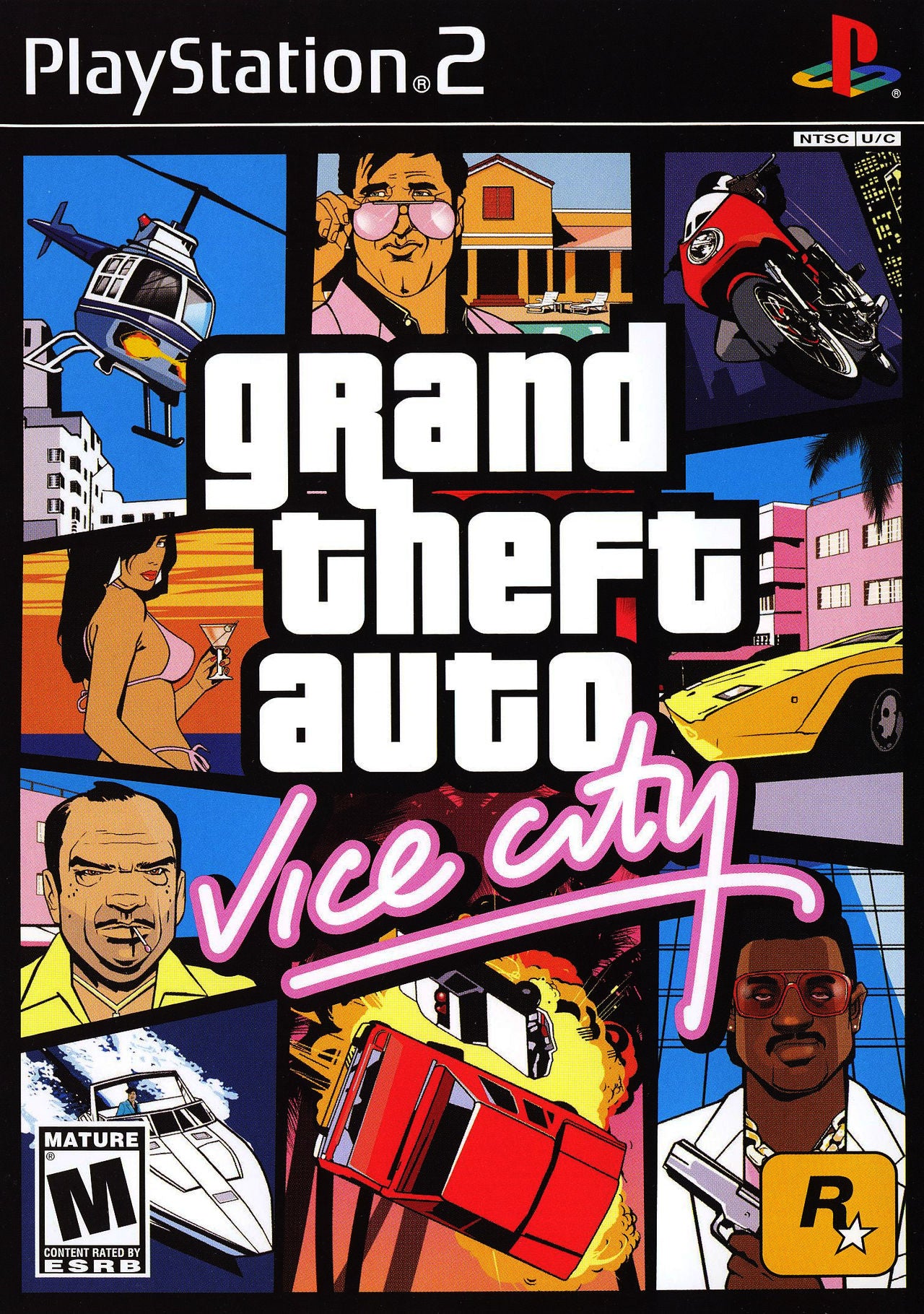 Grand Theft Auto - Vice City | 2.2GB | PS2 | MSP | UltraLowS