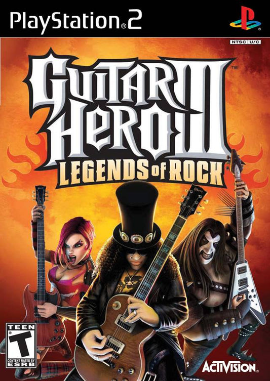 Guitar Hero III - Legends of Rock | 3GB | PS2 | HSP | MidS