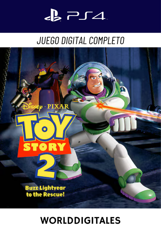 Disney Pixar Toy Story 2 Buzz Lightyear to the Rescue | 4GB | PS5